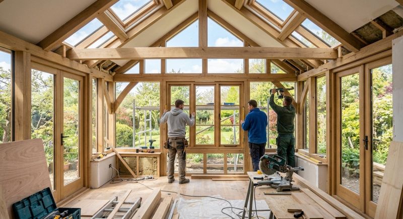 Sunroom Addition Construction in Boulder, CO